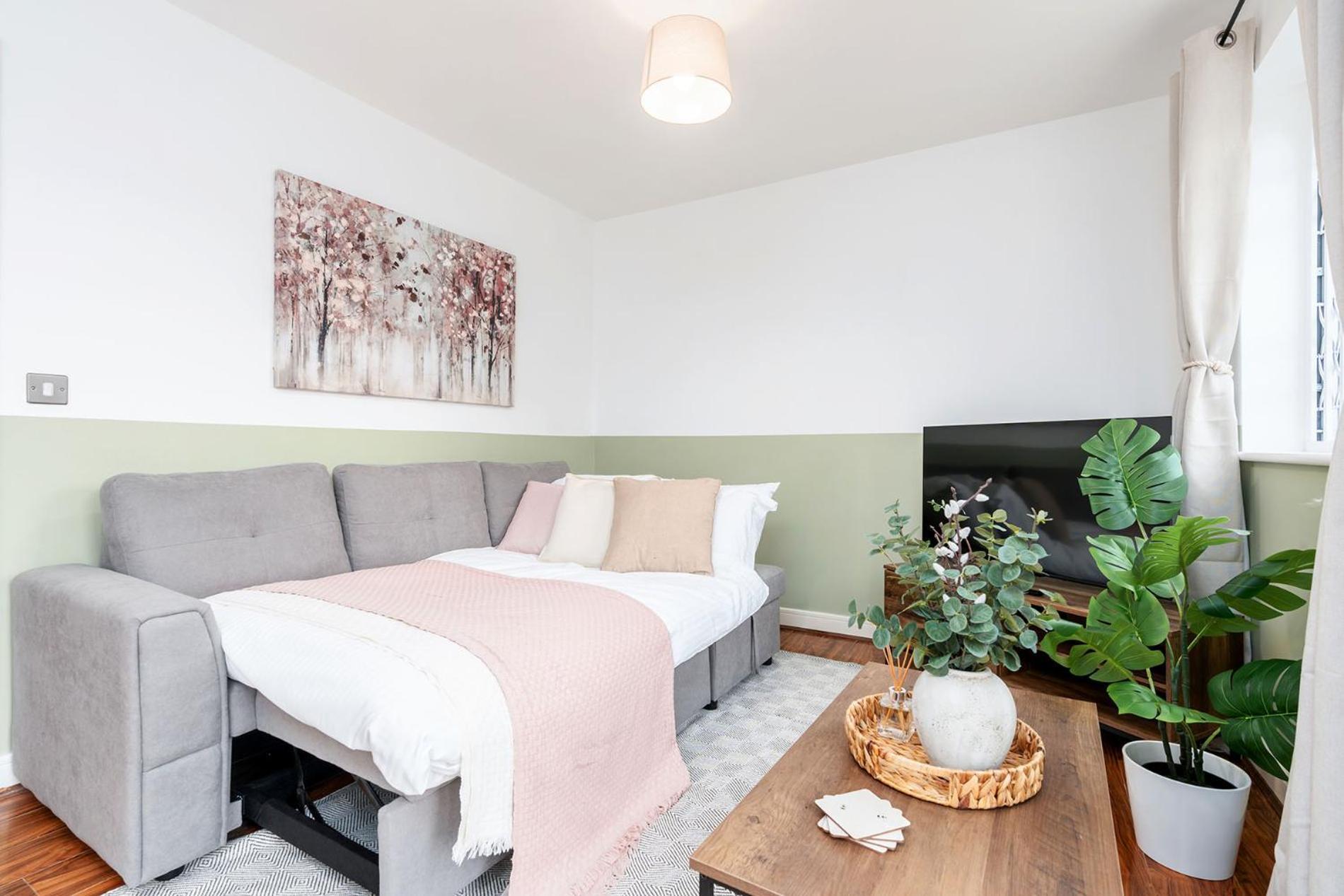6 Guests - 3 Bedrooms - Free Wi-Fi - مانشستر المظهر الخارجي الصورة